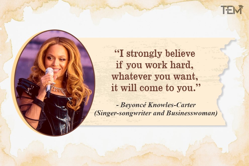Beyoncé Knowles-Carter Quote Beyoncé Knowles-Carter Quote