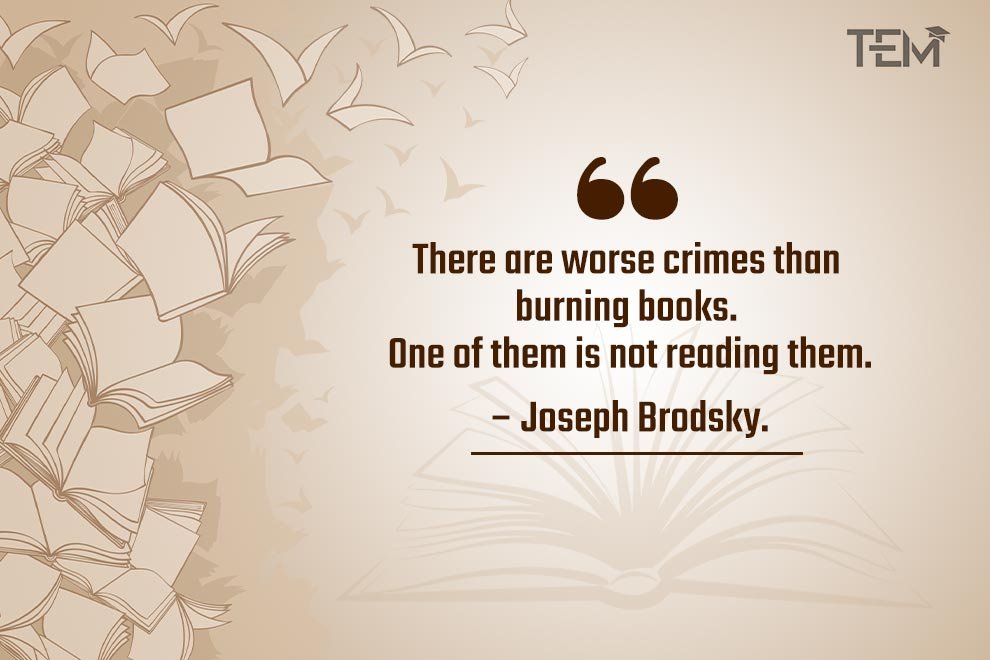 Inspirational Quotes on Reading Joseph-Brodsky